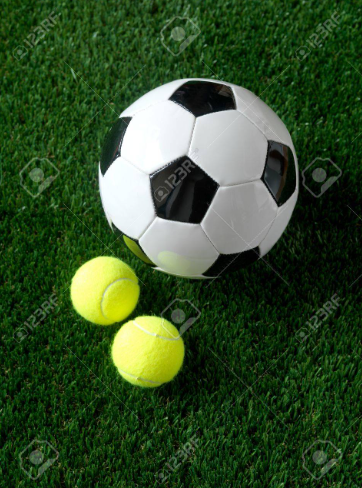 Football and tennis