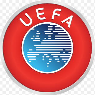 UEFA logo with globe design
