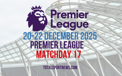 Premier League Matchday 17: the Christmas marathon begins NOW